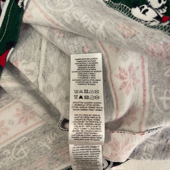 Disney Christmas Shirt Women's Small Long Sleeve Holiday Multicolor Mickey Mouse - Picture 3 of 10